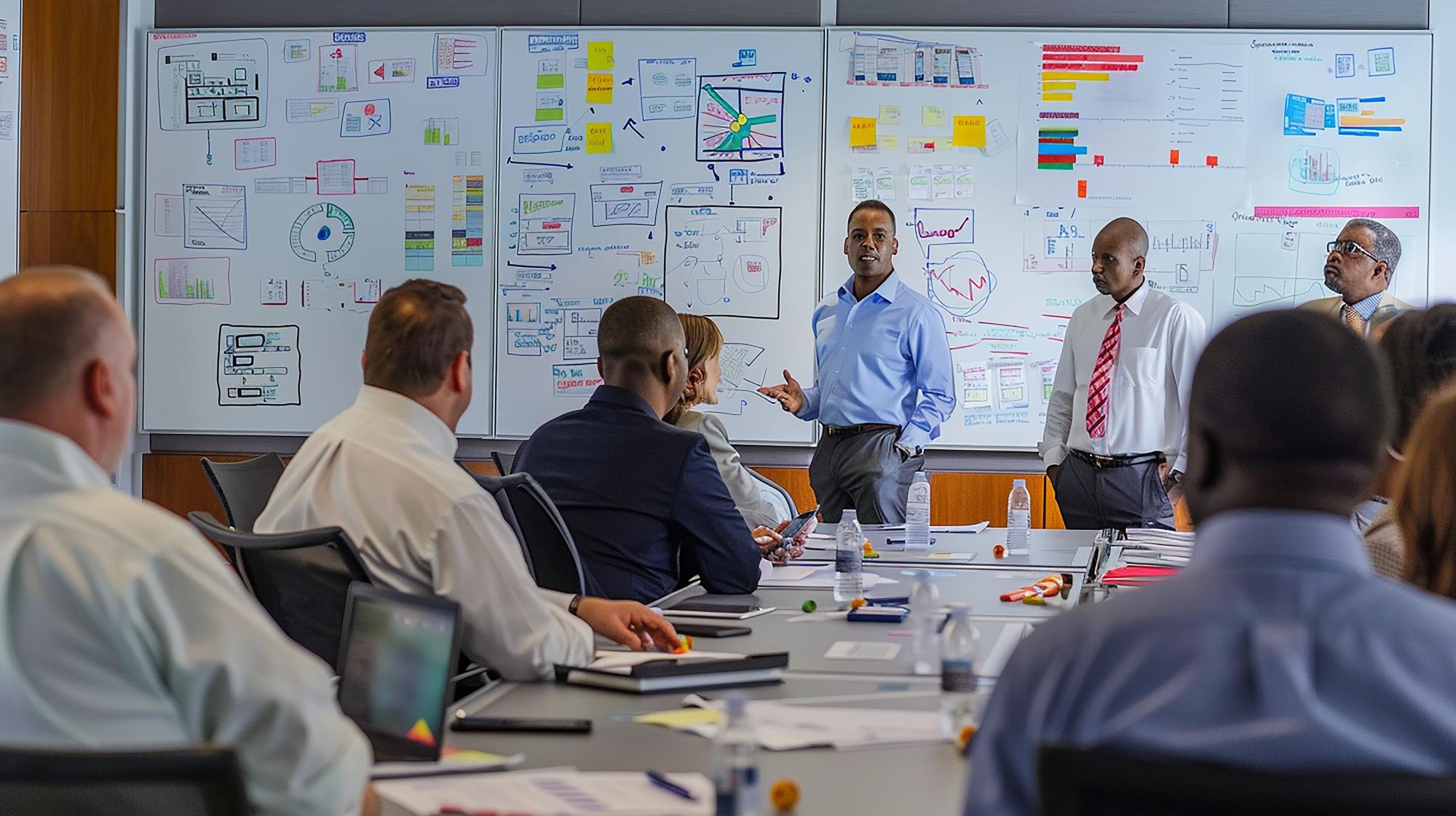 Successful merger integration displaying streamlined operations and unified corporate culture